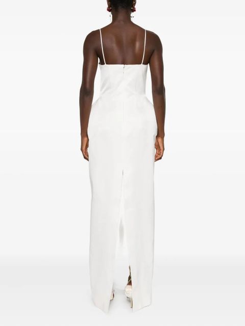 Magda Butrym sleeveless maxi dress - Neutrals