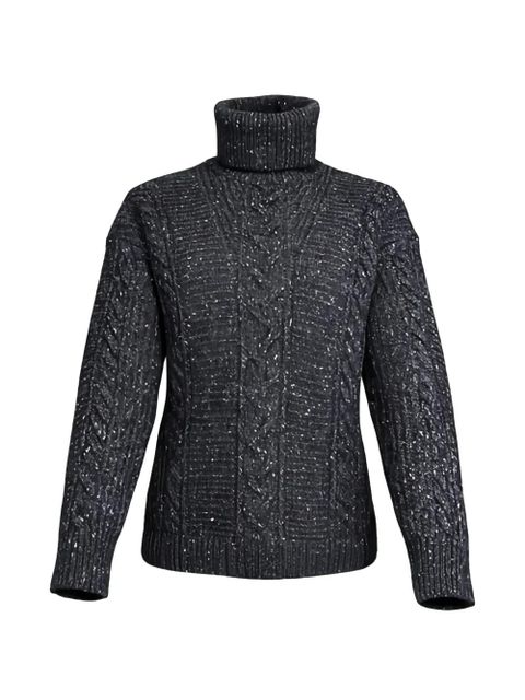 Max Mara cable-knit roll-neck sweater - Grey - zdjęcie produktu nr 2