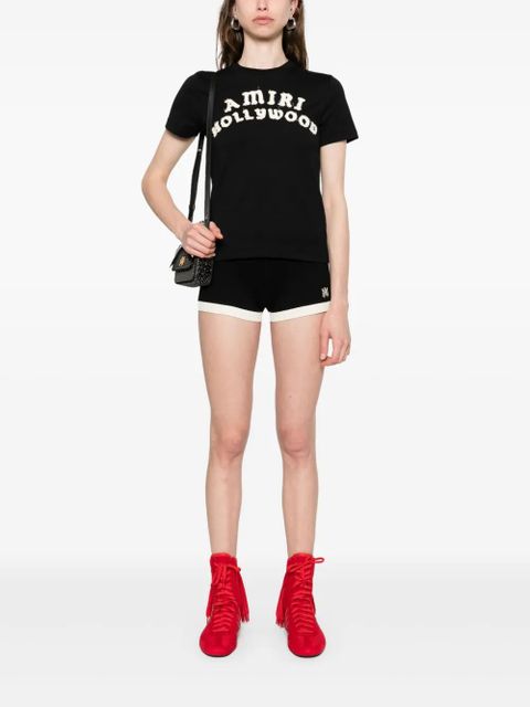 AMIRI cotton shorts - Black - zdjęcie produktu nr 2