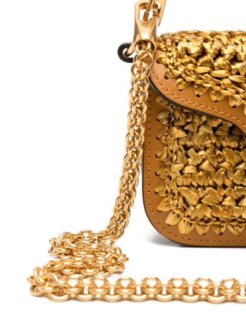 Valentino Garavani VLogo-appliqué mini bag - Gold