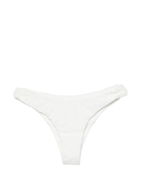 Faithfull the Brand Halo broderie anglaise bikini bottoms - White - zdjęcie produktu nr 1