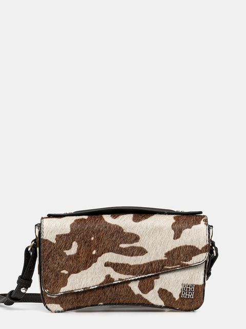 Pedro del Hierro torebka skórzana kolor brązowy 1112605 - zdjęcie produktu nr 1