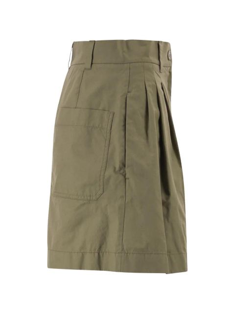 Weekend Max Mara Armonia pleated shorts - Green