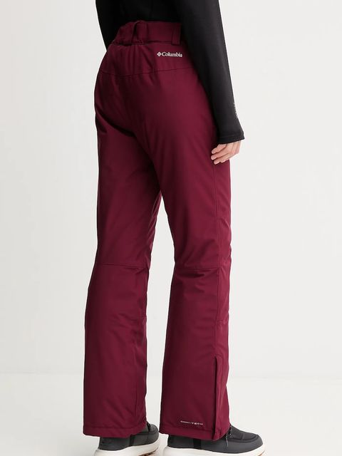 Columbia spodnie Shafer Canyon kolor bordowy 2085951
