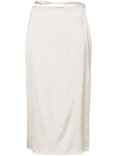Jacquemus La Jupe Notte midi skirt - Neutrals - zdjęcie produktu nr 1
