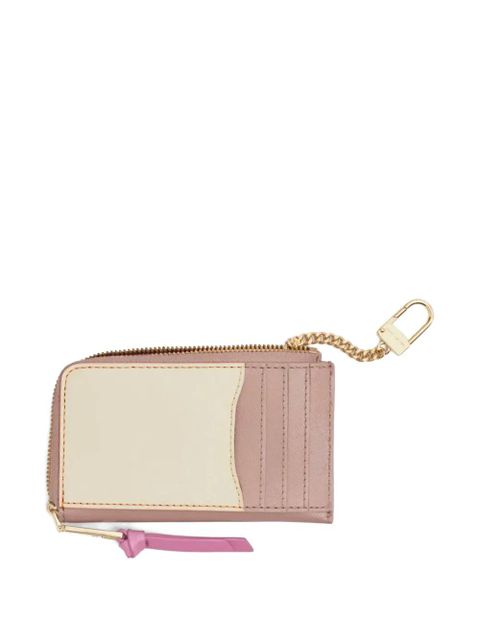 Marc Jacobs Snapshot logo-plaque wallet - Pink