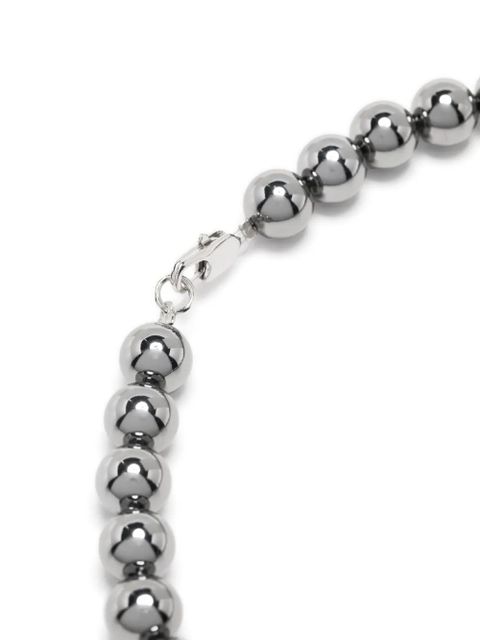 MISBHV monogram-detail necklace - Grey