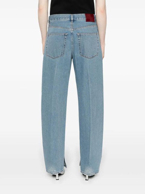 Gucci low-rise straight-leg jeans - Blue
