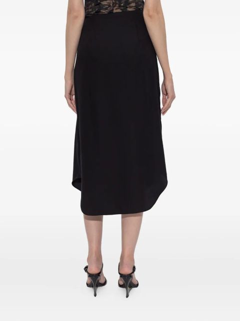 Diesel O-Tali tie-detail mini skirt - Black