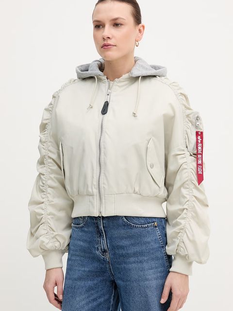 Alpha Industries kurtka Short Hooded Bomber Light W