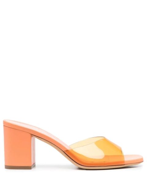 Paris Texas Anja 80mm single-strap sandals - Orange - zdjęcie produktu nr 1
