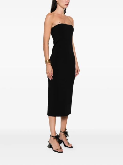 ANINE BING strapless midi dress - Black - zdjęcie produktu nr 2