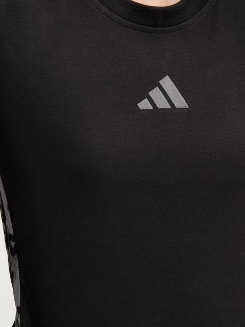 adidas t-shirt 3-Stripes damski kolor czarny KB6008