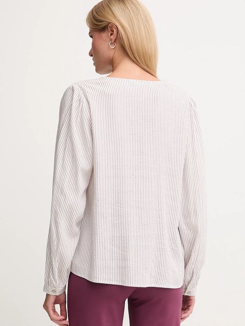 United Colors of Benetton koszula damska kolor biały regular 570QDQ0CH - zdjęcie produktu nr 2