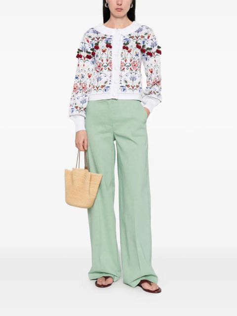 PINKO button trousers - Green - zdjęcie produktu nr 2