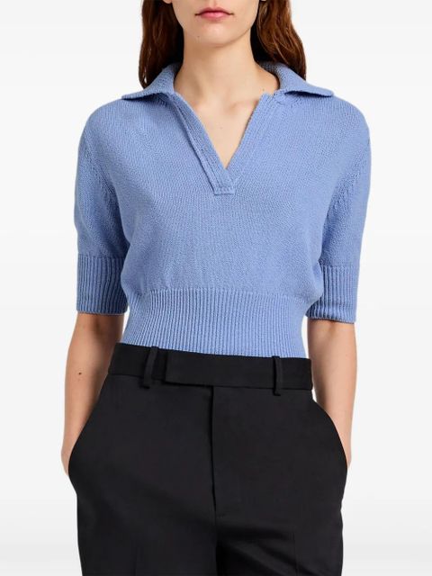 Proenza Schouler Reeve knit top - Blue