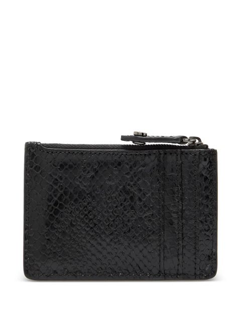 Vivienne Westwood orb-detail croc-pattern wallet - Black - zdjęcie produktu nr 2