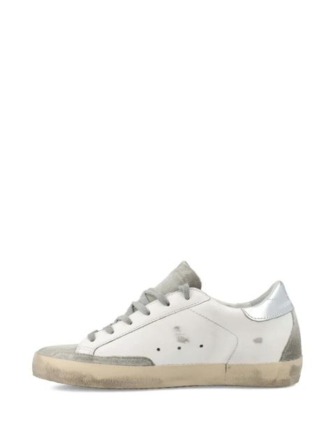 Golden Goose Super-Star leather trainers - White