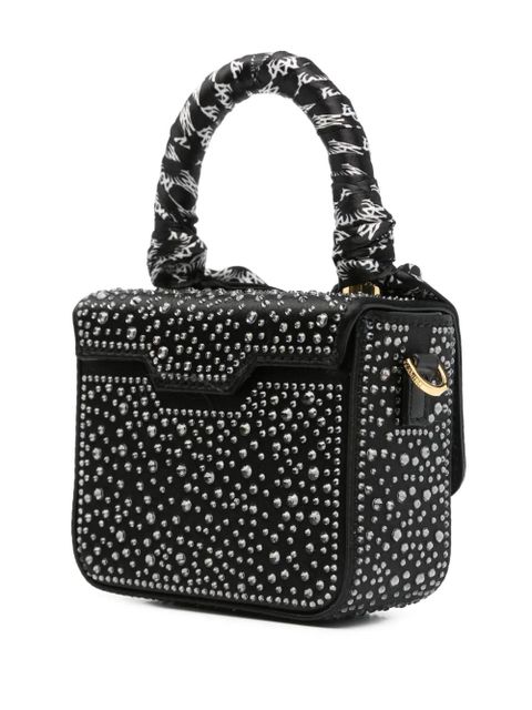 AMIRI rhinestone-embellished mini bag - Black