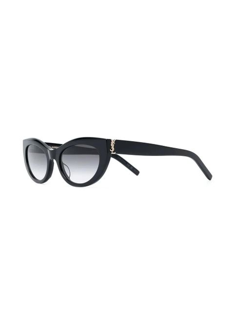 Saint Laurent Eyewear cat-eye frame sunglasses - Black - zdjęcie produktu nr 2
