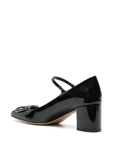 Valentino Garavani VLogo 60mm Mary Jane pumps - Black