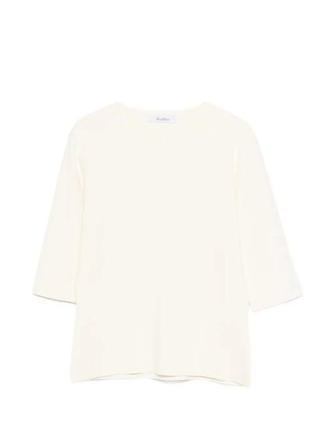 Max Mara quarter-sleeve T-shirt - Neutrals - zdjęcie produktu nr 1