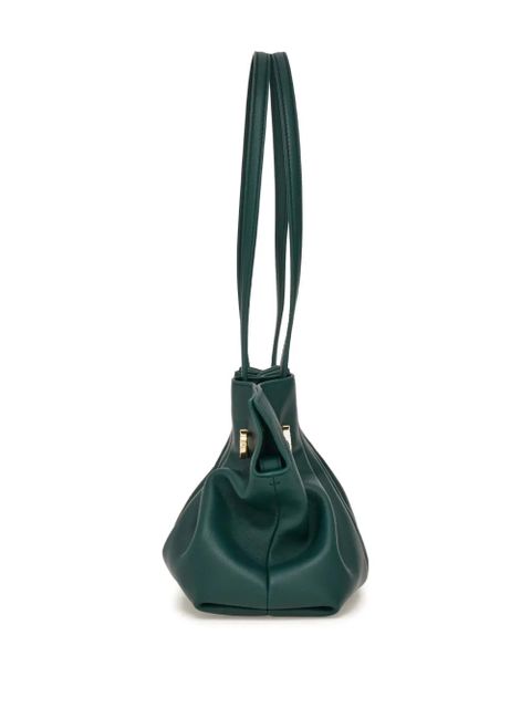 Ferragamo Soft ruched shoulder bag - Green - zdjęcie produktu nr 2