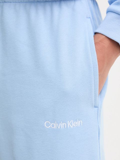 Calvin Klein Underwear spodnie lounge damskie kolor niebieski melanżowe LV00QS7515