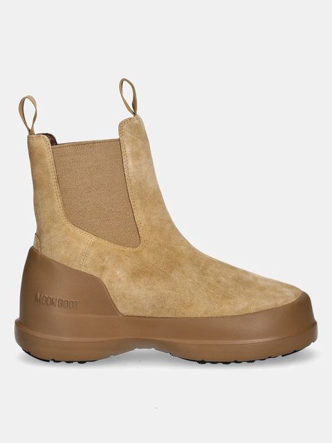 Moon Boot sztyblety zamszowe MB LUNA CHELSEA SUEDE - zdjęcie produktu nr 1