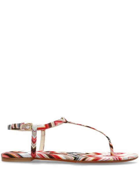 Missoni Zigzag sandals - Red - zdjęcie produktu nr 1