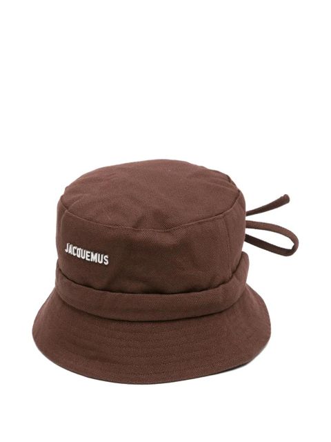 Jacquemus Le Bob Gadjo bucket hat - Brown - zdjęcie produktu nr 1