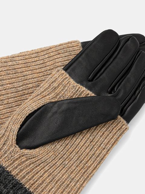 Medicine rękawiczki damskie kolor czarny