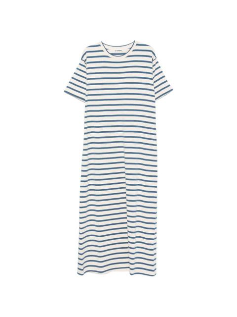 Jil Sander striped maxi dress - Neutrals - zdjęcie produktu nr 1