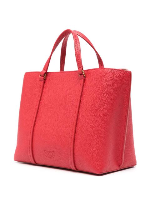 PINKO leather tote bag - Red