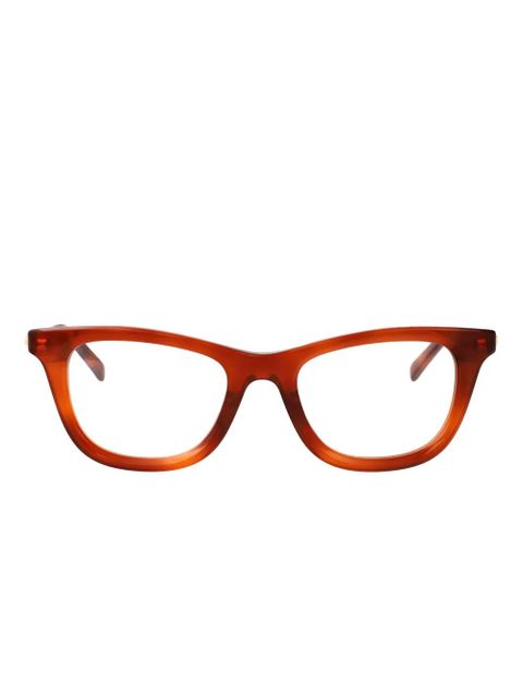 Gucci Eyewear square-frame glasses - Brown