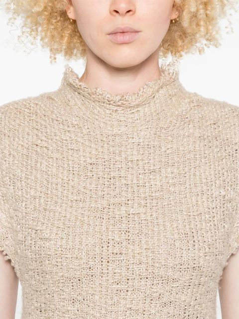 KHAITE silk-blend dress - Neutrals