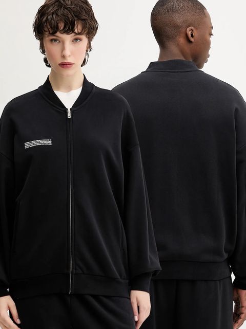 Pangaia kurtka Midweight Bomber Jacket kolor czarny przejściowa 10002360 - zdjęcie produktu nr 1