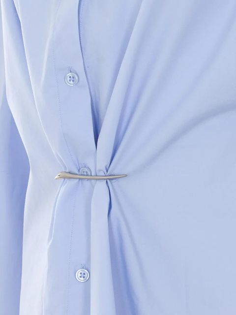 TWINSET button long-sleeve shirt - Blue