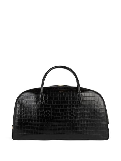 TOTEME crocodile-embossed travel bag - Black - zdjęcie produktu nr 2