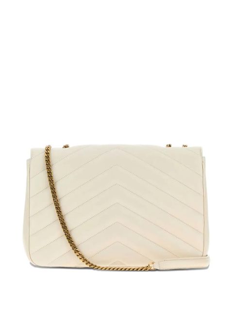 Saint Laurent chevron-quilted chain bag - Neutrals - zdjęcie produktu nr 2