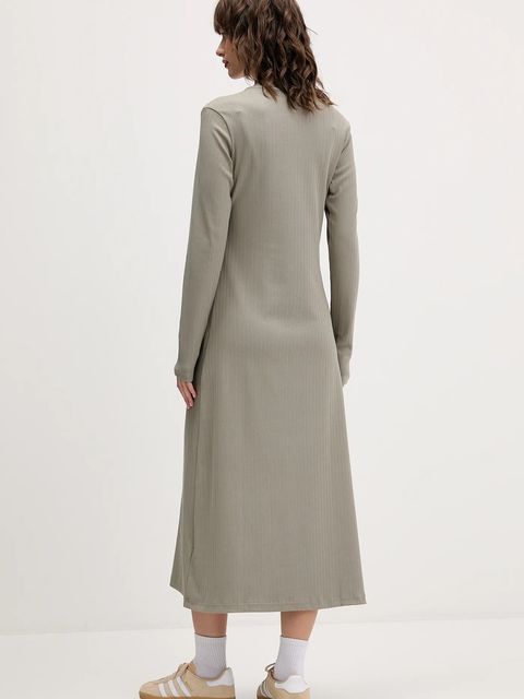 adidas sukienka All Szn Winterized midi dopasowana JW7431