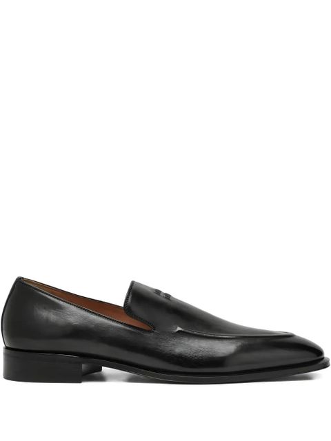 Miu Miu embossed loafers - Black - zdjęcie produktu nr 1