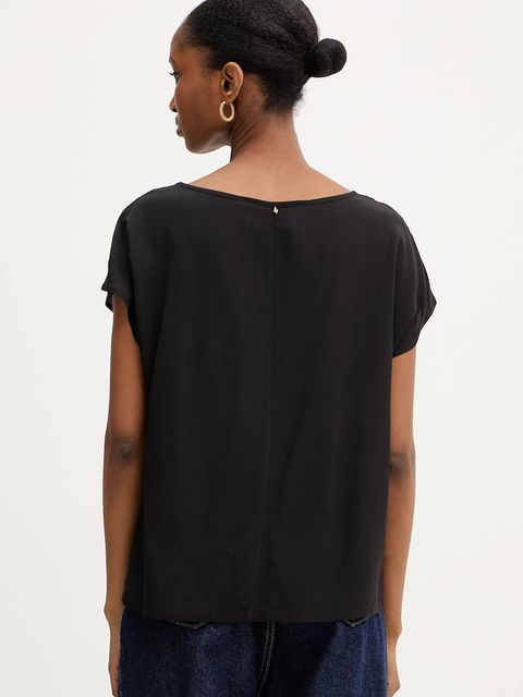 Silvian Heach t-shirt BOLAWE damski kolor czarny GPA25528BL