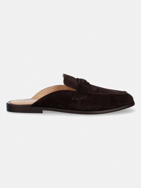 Gant klapki z zakrytymi palcami damskie zamszowe Gimble - zdjęcie produktu nr 1