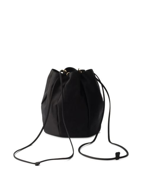 Prada mini satin bucket bag - Black