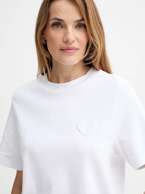 AllSaints t-shirt bawełniany damski kolor biały W205JC