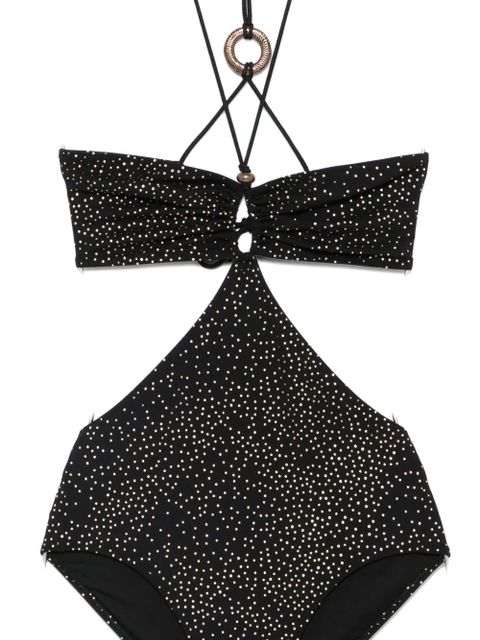 ISABEL MARANT Idoya swimsuit - Black