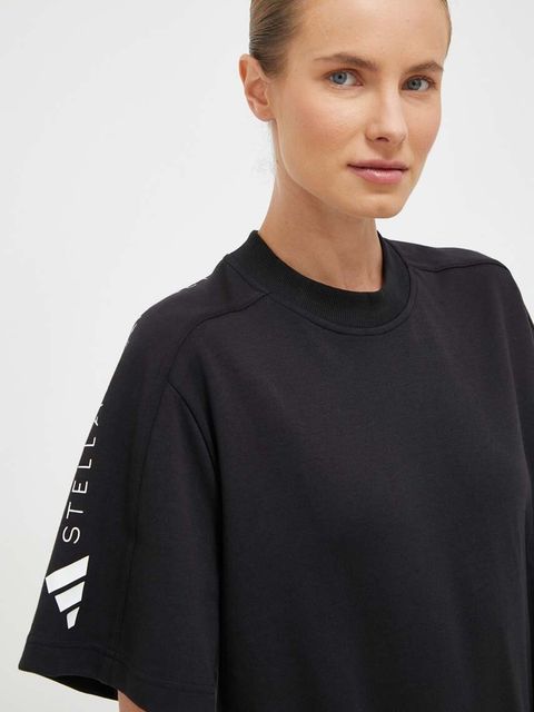 adidas by Stella McCartney t-shirt damski kolor czarny IB6854