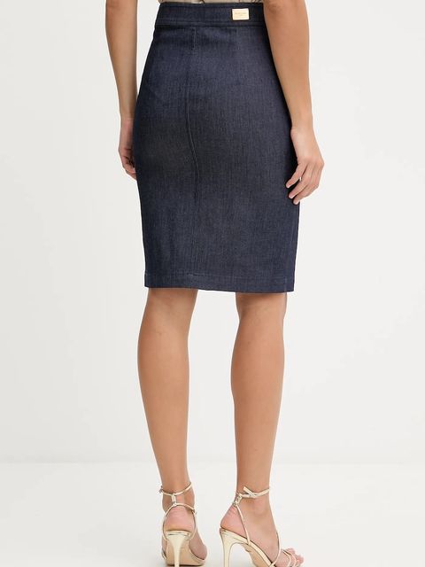 Marciano by Guess spódnica jeansowa kolor granatowy mini prosta 5YPD40 7457A - zdjęcie produktu nr 2