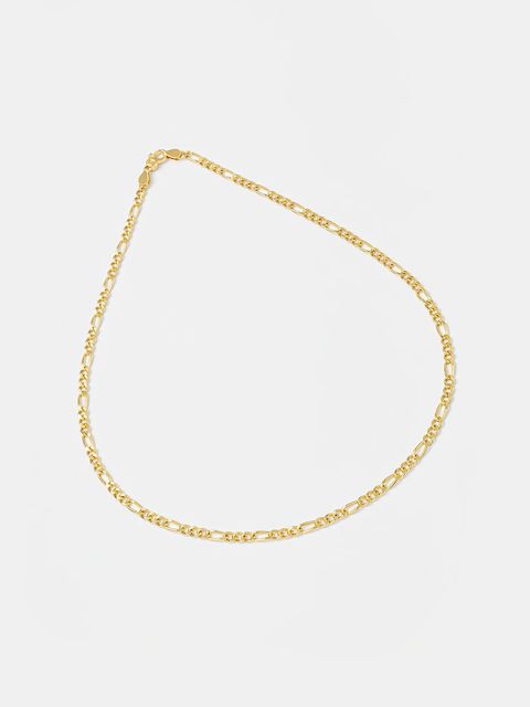 Tom Wood naszyjnik pozłacany Bo Chain Medium Gold - zdjęcie produktu nr 1